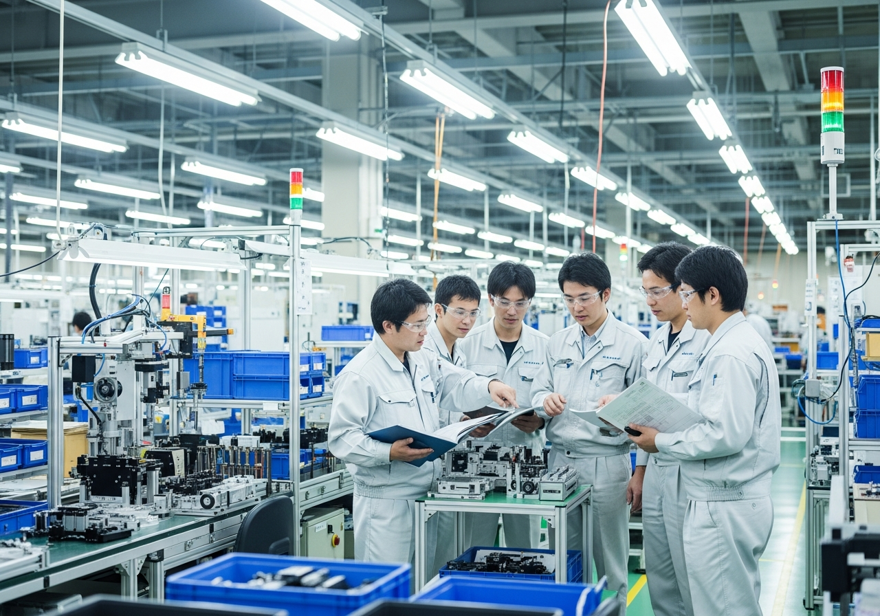 カイゼンを実践する日本の製造現場